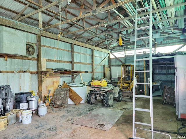 232 Palm Ln, Flora, IL 62839 - view of garage