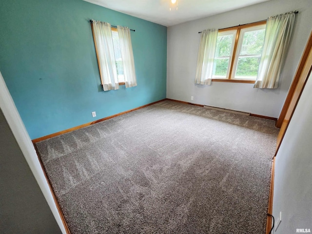 1471 Woods Ln, Centralia, IL 62801 - spare room featuring carpet floors