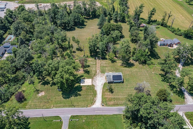1471 Woods Ln, Centralia, IL 62801 - aerial view of property's location featuring rural landscape
