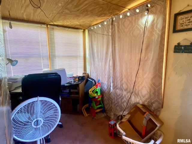 1915 E Oak St, West Frankfort, IL 62896 - view of carpeted home office