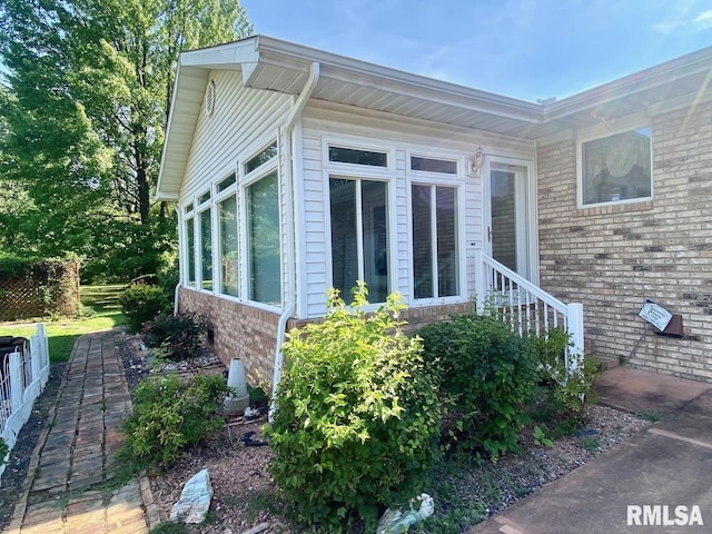 117 N Plains Ave, Marion, IL 62959 - view of property exterior with brick siding