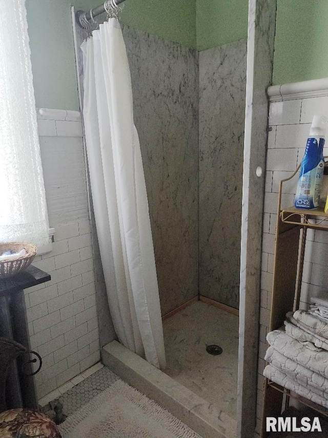 319 High St, Mound City, IL 62963 - full bathroom featuring a stall shower