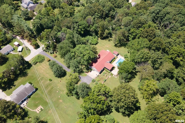 243 Pump Station Rd, Makanda, IL 62958 - aerial view