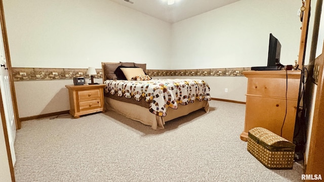 1016 Michael Ln, West Frankfort, IL 62812 - bedroom featuring light colored carpet and baseboards