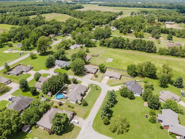 11823 Taylor Dr, Marion, IL 62959 - aerial perspective of suburban area