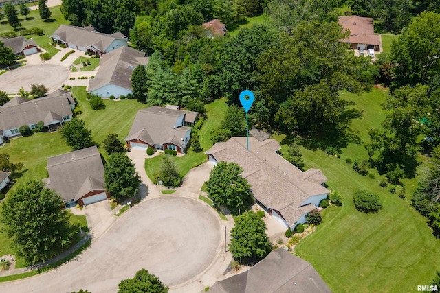 508 Lexington Ct, Carbondale, IL 62901 - aerial view of property's location with nearby suburban area