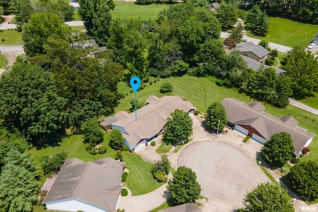 508 Lexington Ct, Carbondale, IL 62901 - aerial perspective of suburban area