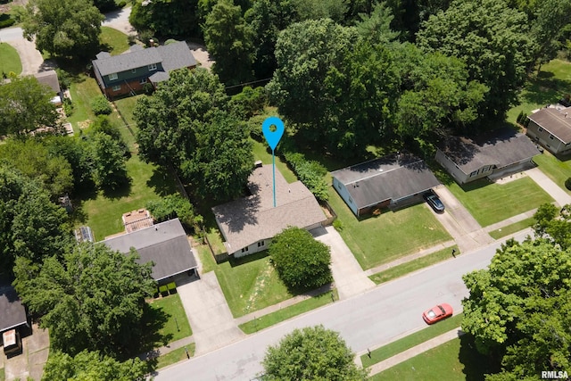 1811 W Freeman St, Carbondale, IL 62901 - aerial view