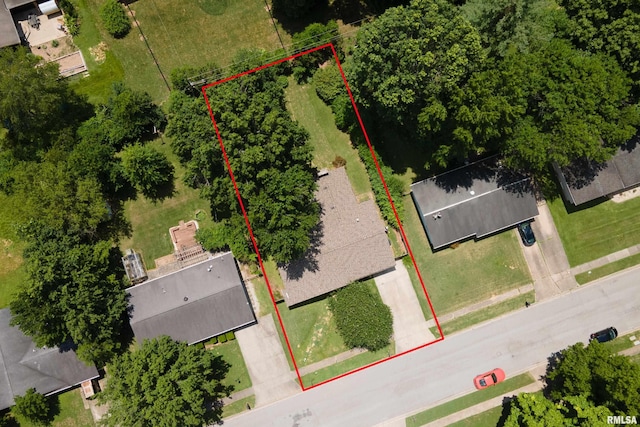1811 W Freeman St, Carbondale, IL 62901 - aerial view