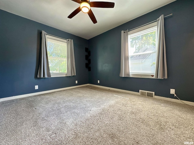 403 Freeman St, Anna, IL 62906 - carpeted spare room with plenty of natural light and a ceiling fan