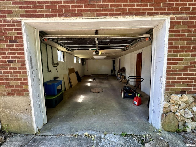 403 Freeman St, Anna, IL 62906 - garage featuring a garage door opener