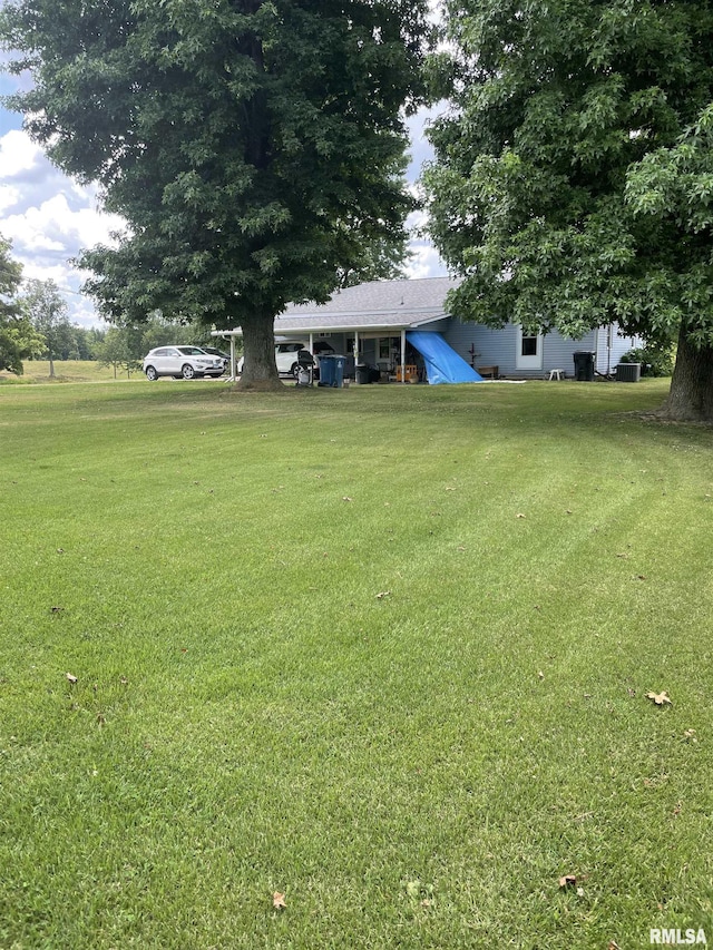17726 Quiet Acres Rd, Scheller, IL 62883 - view of green lawn