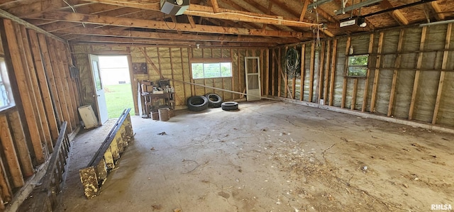 232 N James Ave, Centralia, IL 62801 - misc room with a garage