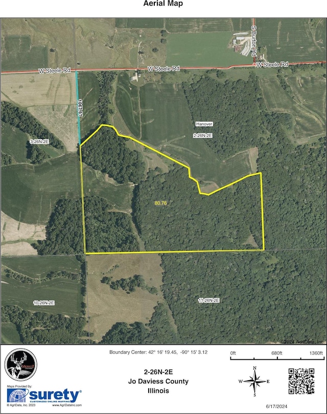 000 W Steele Rd, Hanover, IL 61041