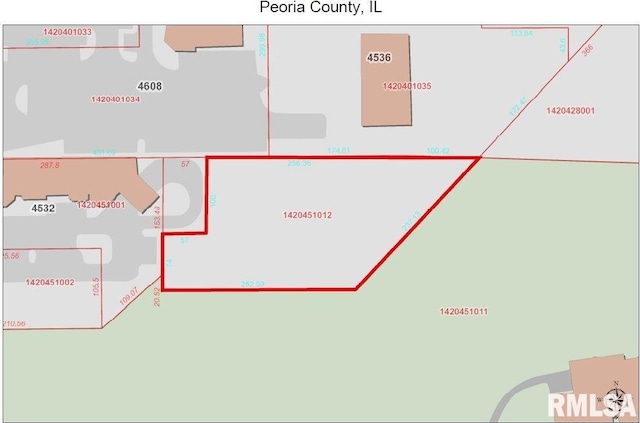 4600 N University St, Peoria IL, 61614 land for sale