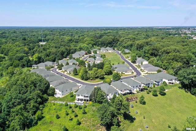 view of birds eye view of property