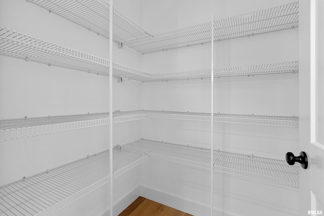 view of pantry