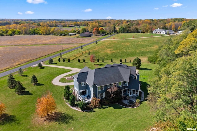 drone / aerial view