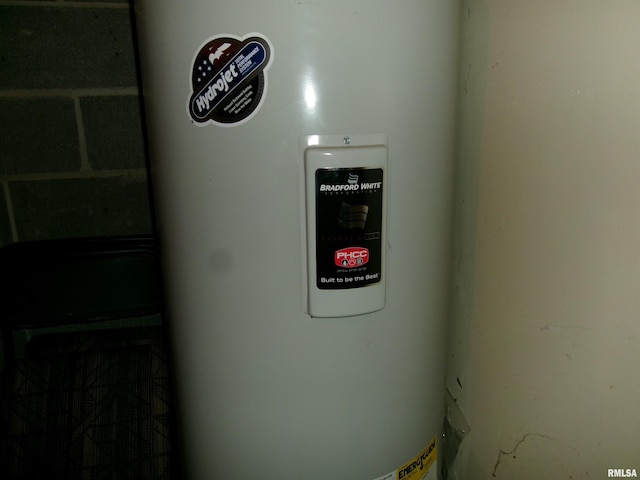 utilities featuring electric water heater