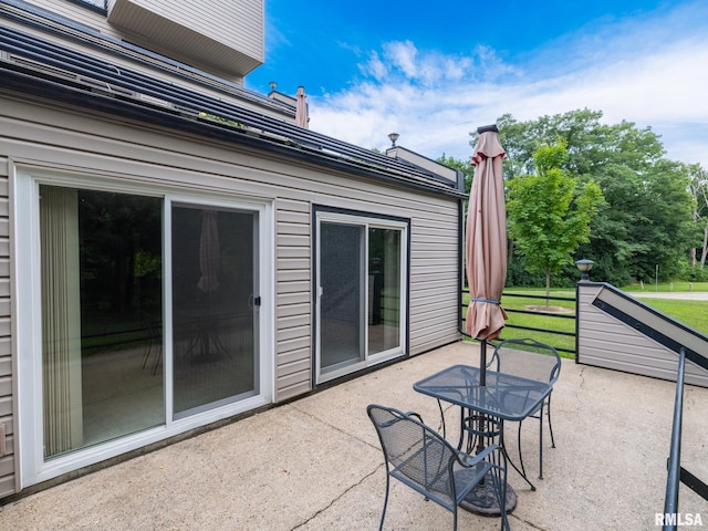 view of patio / terrace