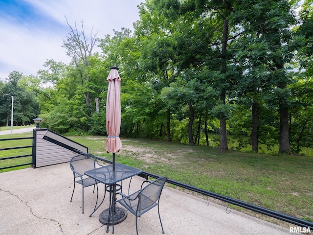 view of patio / terrace