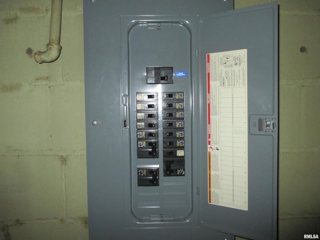 utilities featuring electric panel