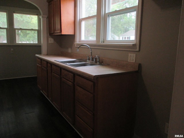 kitchen with sink