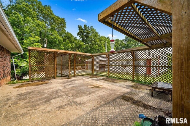 1638 Knox Highway 15, Dahinda, IL 61428 - view of patio / terrace