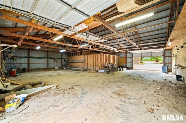 1638 Knox Highway 15, Dahinda, IL 61428 - view of garage