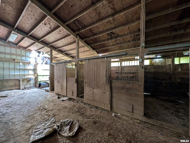 view of stable