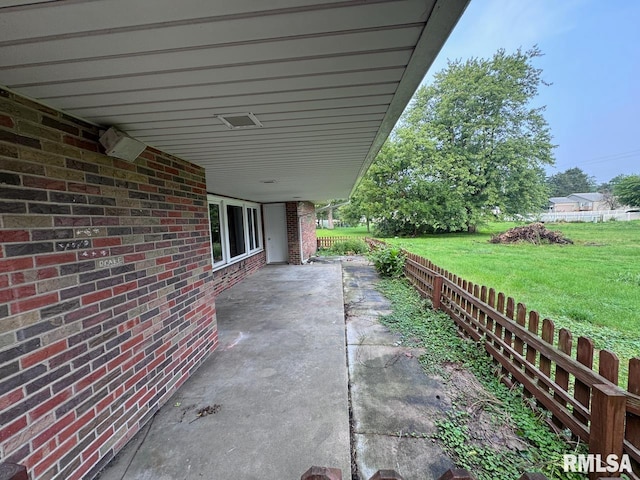 view of patio / terrace