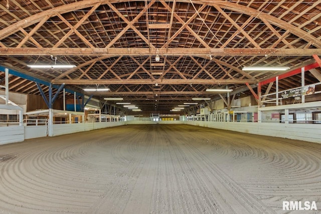 view of stable