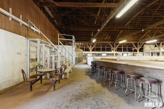 view of stable