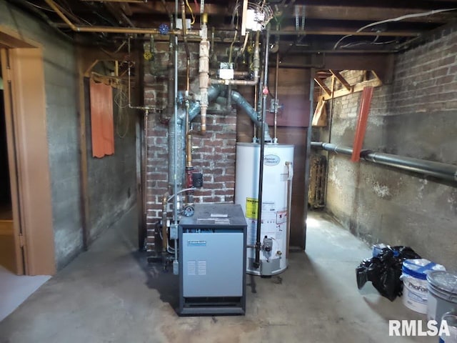 utilities with water heater