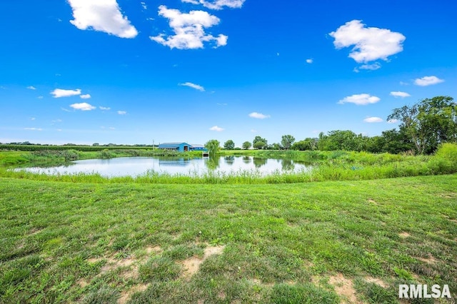 property view of water