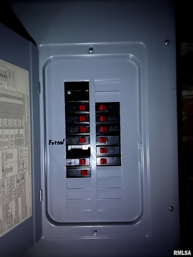 utilities with electric panel