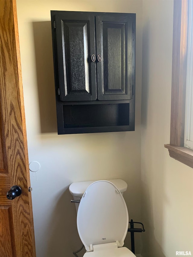 bathroom with toilet