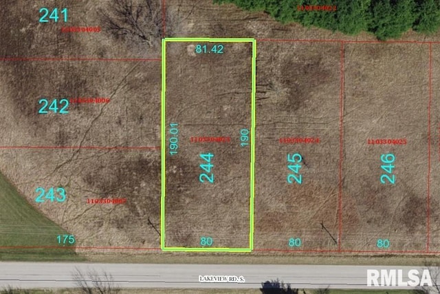 2244 Lakeview Rd S, Dahinda IL, 61428 land for sale