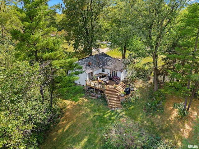 913 E Truitt Ave, Chillicothe, IL 61523 - birds eye view of property