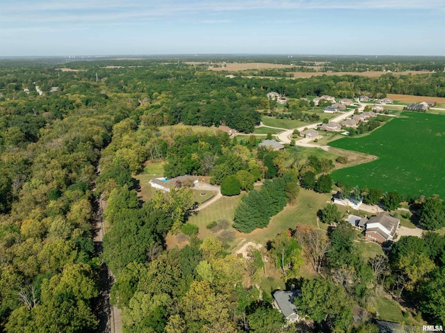 aerial view