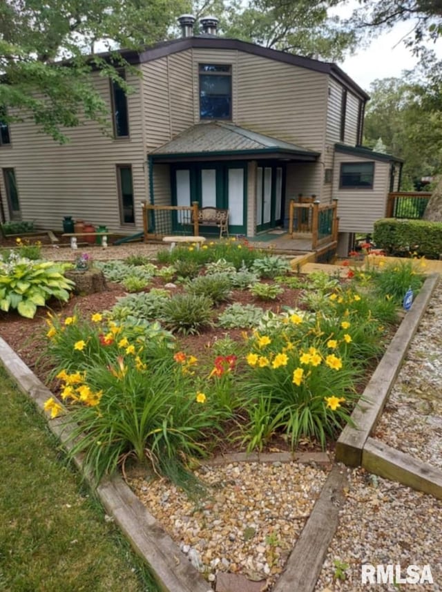 view of rear view of house