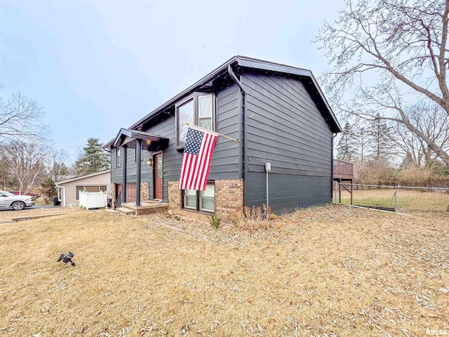 view of property exterior