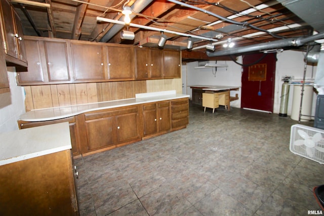 view of basement