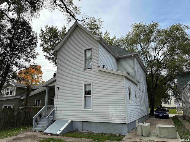 view of back of house