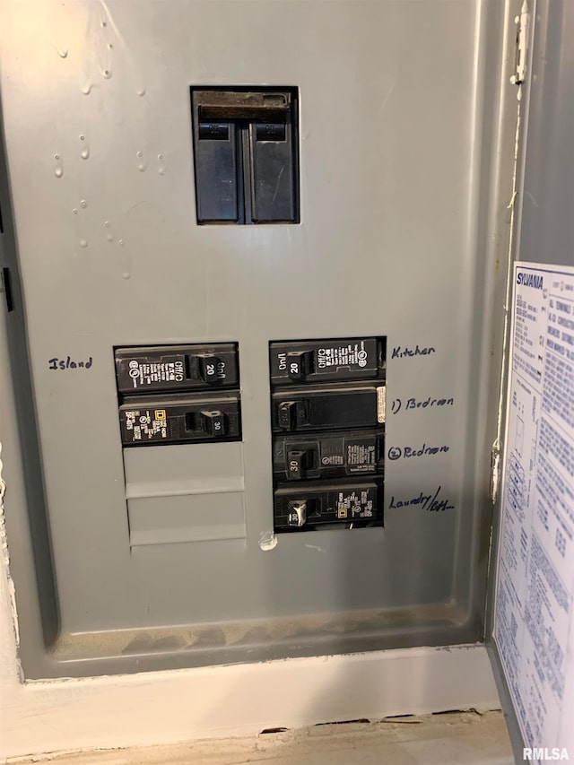 utilities with electric panel