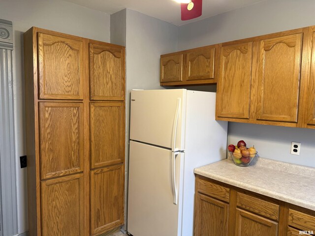 kitchen featuring white electric range oven