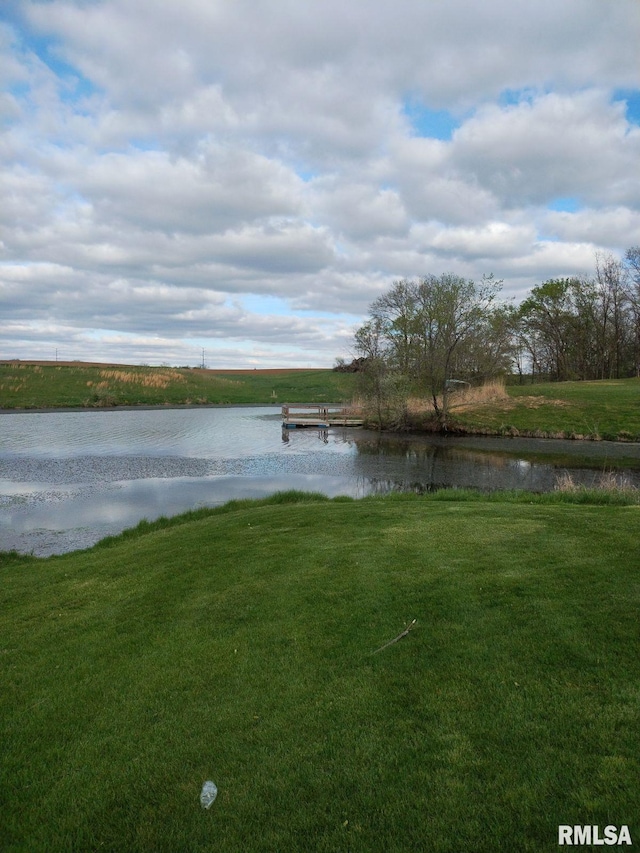 property view of water