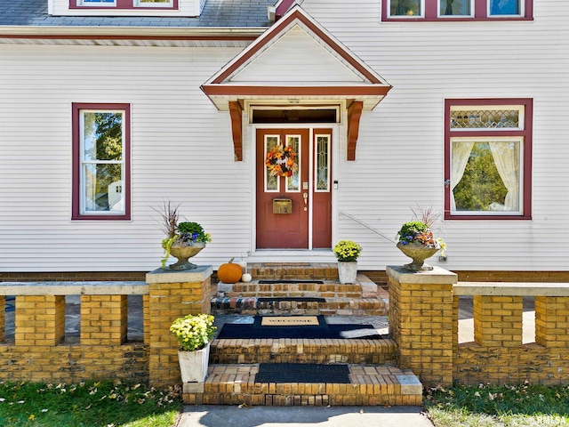 view of property entrance