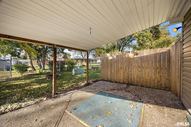 view of patio