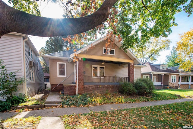 bungalow with a porch